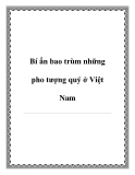 Bí ẩn bao trùm những pho tượng quý ở Việt Nam