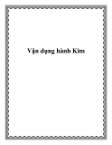 Vận dụng hành Kim