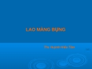 Bài giảng: Lao màng bụng