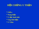 Hội chứng u thận