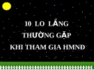 10  LO  LẮNG THƯỜNG GẶP KHI THAM GIA HIẾN MÁU NHÂN ĐẠO