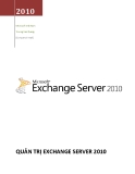 QUẢN TRỊ EXCHANGE SERVER 2010