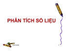 Phân tích số liệu