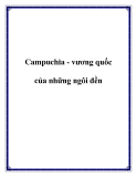 Campuchia - vương quốc của những ngôi đền