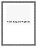 Chân dung chợ Việt xưa