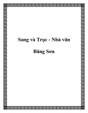 Sang và Trọc - Nhà văn Băng Sơn