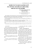 TCNCYH phô b.n 32 (6) - 2004

Nghiªn cøu t¸c dông h¹ ®−êng huyÕt cña Thæ phôc linh (Smilax Glabra Roxb) trªn sóc vËt thùc nghiÖm
§µo V¨n Phan1, NguyÔn Ngäc Xu©n2, NguyÔn Duy ThuÇn3
2

Bé m«n D−îc lý §HYHN, Bé m«n D−îc lý §¹i häc Khoa häc tù nhiªn 3 ViÖn D