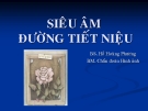 Siêu âm đường tiết niệu