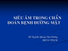 Bài giảng Siêu âm trong chẩn đoán bệnh đường mật - BS. Nguyễn Quang Thái Dương