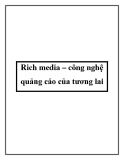 Rich media – công nghệ quảng cáo của tương lai