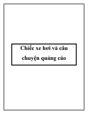 Chiếc xe hơi và câu chuyện quảng cáo