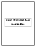 Chinh phục khách hàng qua điện thoại