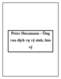 Peter Dussmann - Ông vua dịch vụ vệ sinh, bảo vệ