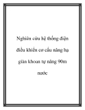 Nghiên cứu hệ thống điện điều khiển cơ cấu nâng hạ giàn khoan tự nâng 90m nước