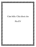 Cảm biến: Chìa khoá cho Pin EV