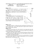 Đề thi học sinh giỏi môn Lý lớp 12 - Sở GD&ĐT Long An - Kèm đáp án