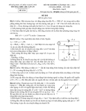 Đề thi Olympic Tây Hồ năm 2012 môn Vật lý 11