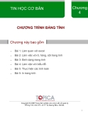 TIN HỌC CƠ BẢN:   Chương 4