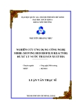 ĐỀ TÀI " NGHIÊN CỨU ỨNG DỤNG CÔNG NGHỆ MBBR (MOVING BED BIOFILM REACTOR) ĐỂ XỬ LÝ NƯỚC THẢI SẢN XUẤT BIA "