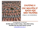 CHƯƠNG II CÁC NGUYÊN LÝ KHOA HỌC MÔI TRƯỜNG