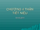 Thận tiết niệu