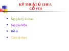 KỸ THUẬT Ủ CHUA CỎ VOI