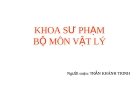 Khái niệm mạch điện