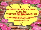 Tìm hiểu RABINDRANATH TAGORE