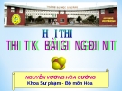 Bài giảng: Đại cương về  kim loại