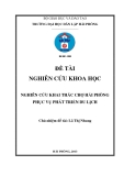 Đề tài nghiên cứu khoa học: Nghiên cứu khai thác chợ Hải Phòng phục vụ phát triển du lịch