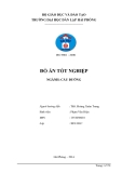 Đồ án tốt nghiệp Cầu đường: Thiết kế tuyến đường qua 2 điểm M1 - N1 huyện Yên Bình, tỉnh Yên Bái