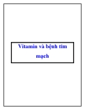 Vitamin và bệnh tim mạch