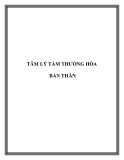 TÂM LÝ TẦM THƯỜNG HÓA BẢN THÂN