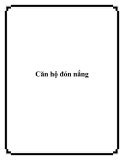 Căn hộ đón nắng