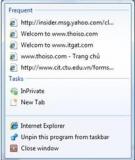 13 thủ thuật thao tác nhanh trong Windows 7