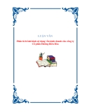 LUẬN VĂN:Phân tích tình hình sử dụng vốn kinh doanh của công ty Cổ phần Đường Biên Hòa.