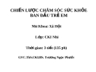 CHIẾN LƯỢC CHĂM SÓC SỨC KHỎE BAN ĐẦU TRẺ EM