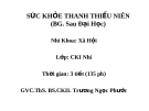 Sức khỏe thanh thiếu niên