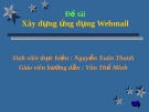 Đề tài: Xây dựng ứng dụng Webmail