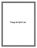 Vùng du lịch Lào