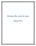 Hướng dẫn cách tô màu bằng PTS