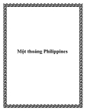 Một thoáng Philippines