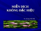 Miển dịch không đặc hiệu