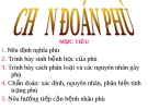 Chẩn đoán bệnh phù