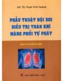 Điều trị tràn khí màng phổi tự phát bằng cách phẫu thuật nội soi