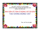 SINH SẢN VÔ TÍNH Ở ĐỘNG VẬT ĐA BÀO