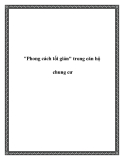 "Phong cách tối giản" trong căn hộ chung cư