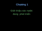 Các nước đang phát triển