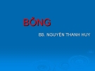 Bài giảng: Bỏng