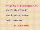 CT SCAN IN PNEUMOLOGY